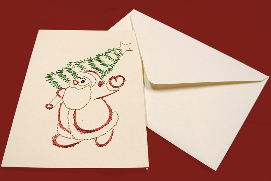 biglietto senza scritta-babbo natale2