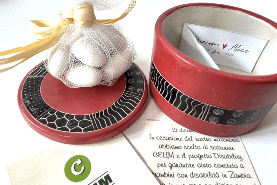 bomboniera porta gioie kenya rosso matrimonio